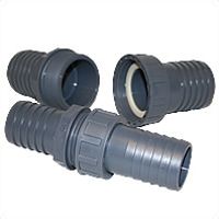 Flexible Pipework Quick Coupling 32mm to 40mm - (1¼ inch to 1½ inch) Union Connection